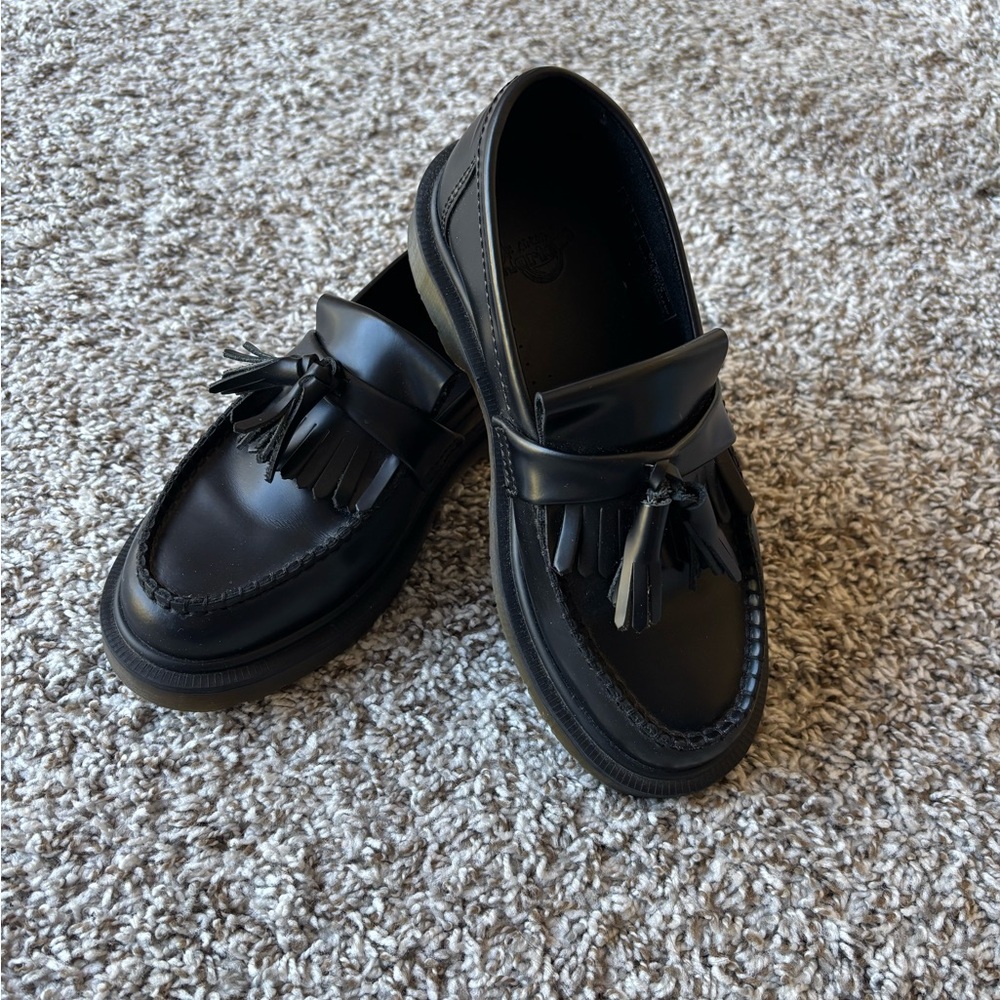 Unisex Doc Marten Adrian Loafers size 5 women size 4 men